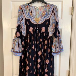 Umgee Boutique Multicolored Dress Size Small